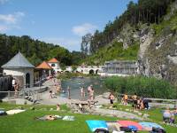 Felsenbad in Pottenstein - Fränkische Schweiz