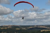 Paragliding in Hohenmirsberg bei Pottenstein - Fränkische Schweiz